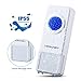 Homasy Wireless Doorbell Operating at 1000-feet, 52 Chimes, 4-Level Volume, No Batteries Required for Receiver (1 Remote Receiver, 1 Waterproof Transmitter)