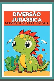 Livro Diversão Jurássica: Dinossauros para Colorir