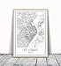 St. Louis Poster St. Louis Map of St. Louis City Map Posters Modern Map Art City Prints Missouri Art Minimal Print St. Louis Art City Poster City Map Wall Art Minimalist Posters 8x10