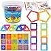 JOYIN 49 Pcs Magnetic Tiles Play Set, Magnetic Blocks, Building Set, Educational Toys for Kids