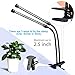 Dual lamp Grow Light Upgraded Timing Function 36 LED 4 Dimmable Levels Grow Lamp Bulbs with Adjustable 360 Degree Gooseneck for Indoor Plants Gardening Plant Growing Hydroponic Greenhouses Office