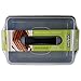 CasaWare Covered Cake Pan 9 x 13-inch (Silver Granite)