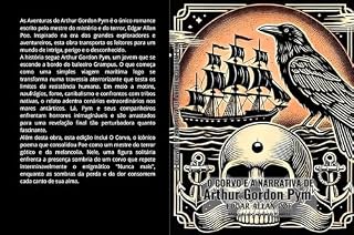 Livro O Corvo: + A Narrativa de Arthur Gordon Pym As Aventuras de Arthur Gordon Pym De Nantucket, Romance De Edgar Allan Poe: adaptado em uma linguagem contemporânea