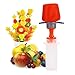 Vegetit Fruit and Vegetable Shape Cutter - ABS Plastic Fruit Decorating Tools - Kids and Toddlers Food Chopper - Pop Chef Set of 6 Shapes