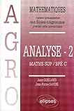 Image de Analyse-2: Agro, maths sup, spé C