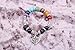 QSKS 7 Colorful Healing Balance Stone Beaded Bracelet Yoga Reiki Charm Heart Bracelets