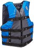 STEARNS Adult Watersport Classic Series Life Vest, Blue