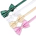 BASH 8 PACKS Elegant Adjustable Pre-tied bow ties for Men Boys (F)