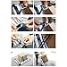 2X Lashing Straps Quick Release Buckle Backpacking Luggage Strap for Roof-top Tie Down Mounted Cargo (3.2'x1')