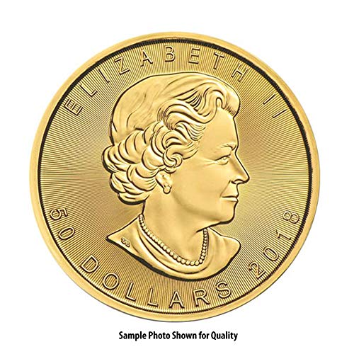 2018 CA - 1oz Gold Maple Leaf Coin $50 Brilliant Uncirculated