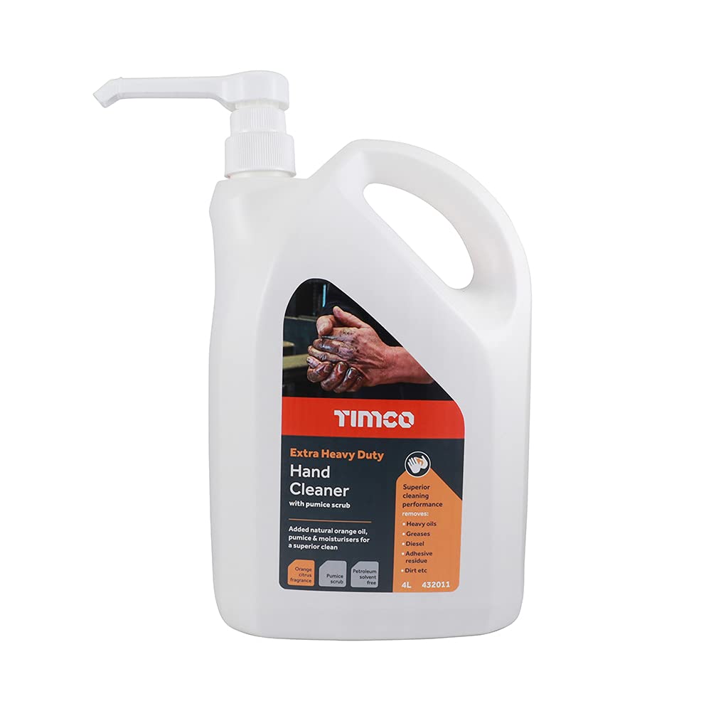 TIMCO - Extra Heavy Duty Hand Cleaner with Pump - 4L