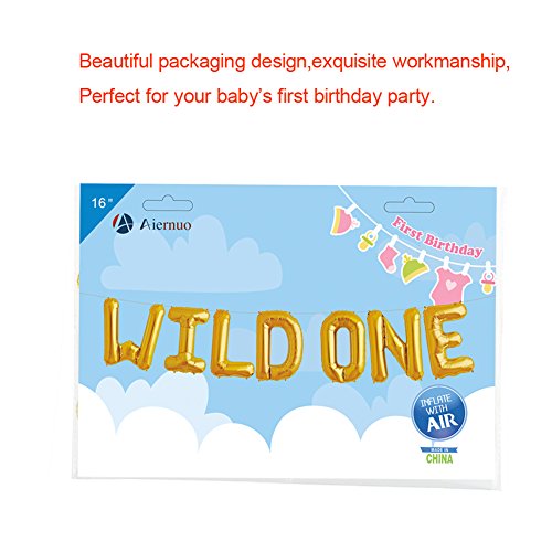 5 First+Birthday+Balloons+Party+Supplies