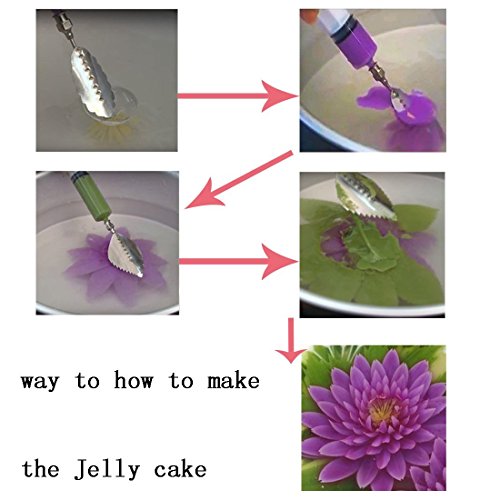 Art Cake Tools,Cake Decoration Tool,3D Gelatin Jelly Tools,Bagvhandbagro 10 PCS Gelatin Tools Cake Decoration Tool for Decor Art (Cake Mold 3) - Thumbnail 3