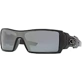 Oakley mens Oo9081 Oil Rig Rectangular Sunglasses