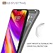 LG G7 ThinQ case, LG G7 Case, Suensan TPU Shock Absorption Technology Raised Bezels Protective Case Cover for LG G7 smartphone (Black) (TPU Gray)