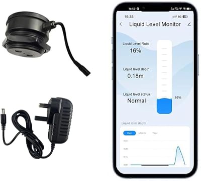 EPTTECH TLC2206 Outdoor Ultrasonic Water Oil Fuel Tank Monitor WiFi