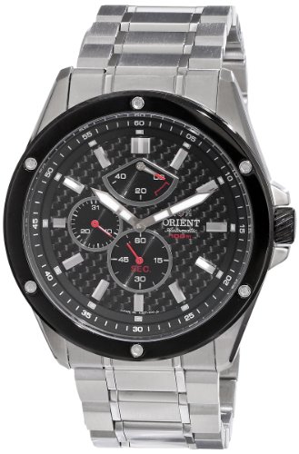 Orient Men's SEZ07001B0 Enforcer Analog Japanese-Automatic Silver Watch