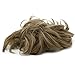 Lelinta Hair Bun Extensions Wavy Curly Messy Donut Chignons Hair Piece Wig Hairpiece Light Brown Mix Ash Blonde