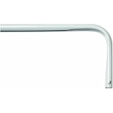 Levolor A7004213283 Heavy Duty Curtain Rod, 26-to-45-Inch Width, White