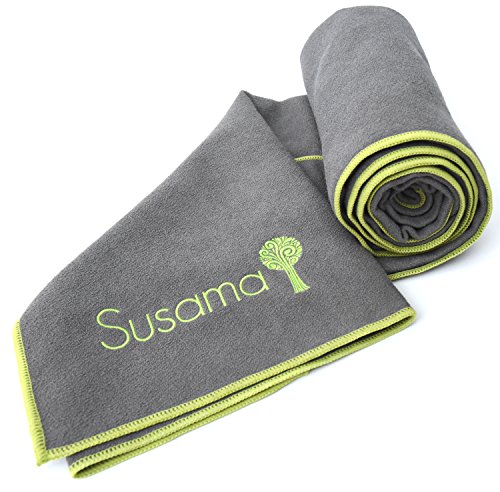 UPC 638361198618, All-in-1 Sports &amp; Hot Yoga Towel - 100% Microfiber, Super Absorbant, Non Slip, Light, Quick-dry, Eco-friendly - No Slipping in Bikram Yoga! #1 for Pilates, Beach, Gym, Fitness, Travel &amp; Hiking