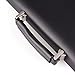 S-ZONE Mens Leather Flapover Briefcase Messenger Bag fit 14 inch Laptop Bag