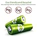 Keenstone Rechargeable C Batteries 1.2V 5000mAh Ni-MH High Capacity C Size Batteries (4 Pack)