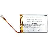 Replacement Battery Compatiable with APPL e iPod 4th Generation, 616-0183, 616-0206, 616-0215, AW4701218074, ICP0534500