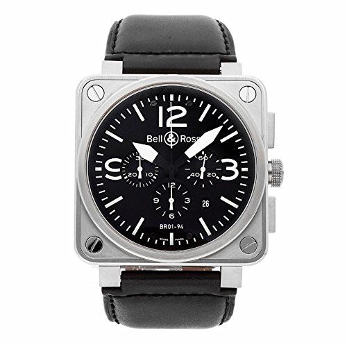 Bell & Ross BR 01 automatic-self-wind mens Watch BR01-94-TT (Certified Pre-owned)