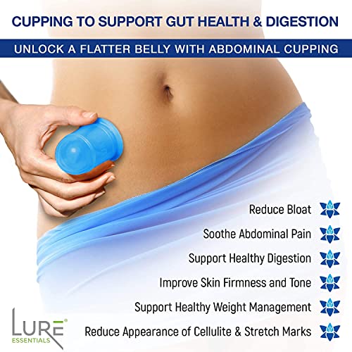 Lure Anti Cellulite Cupping Therapy Set Massager Cupping Kit with 3