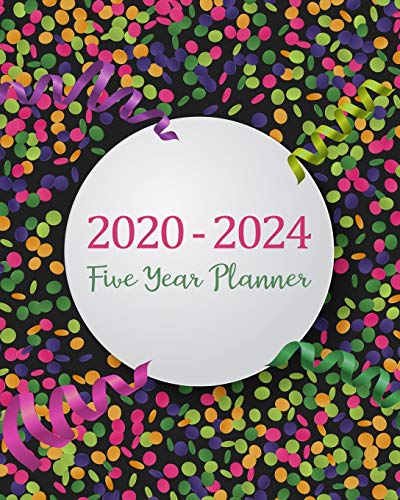 2020 2024 Five Year Planner 5 Year Monthly Planner For To Do List 