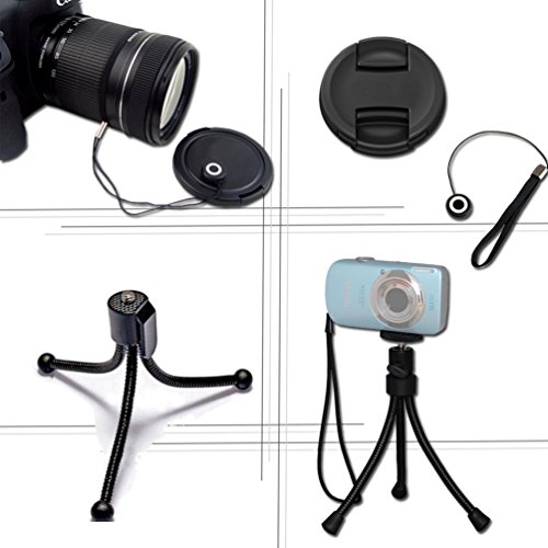 PRO Grade 72" inch TRIPOD + Universal Camera REMOTE Control KIT for Nikon D750, D7200, D7100, D7000, D810A, D800, D610, D810, D600, D5500, D5300, D5200, D5100, D3300, D3200, D3S, D3X, D3, D4S, D4 DSLR Cameras - Thumbnail 3