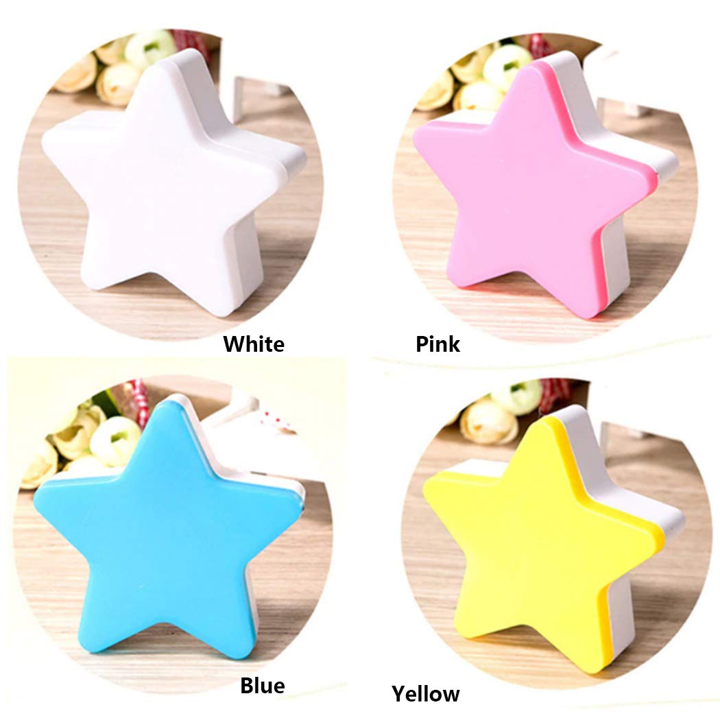yagot Mini Pentagram Nachtlicht Kreative LED Sensor Lampe Schlafzimmer Wohnaccessoires Nachtlichter