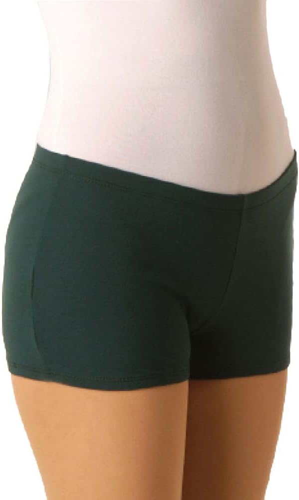 100% Stretch Nylon Low-Rise Boy Cut Cheerleading Brief Trunks
