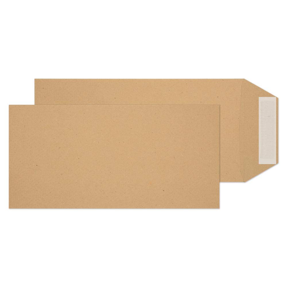 Blake Purely Everyday DL 220 x 110 mm 115 gsm Pocket Peel & Seal Envelopes (E3344) Manilla - Pack of 500