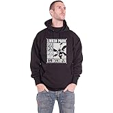 Rock Off officially licensed products Linkin Park Hoodie Rectangle Logo Pullover Hoodie