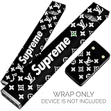 Original Skin Decal for PAX JUUL (Wrap Only, Device Is Not Included) - Protective Sticker (LV Supreme Black)