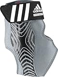 adidas Performance adizero Speedwrap Right Ankle Brace, Medium Lead/Black, Small