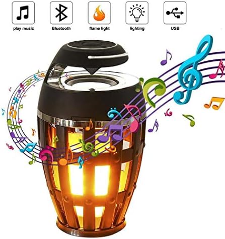 dancing flame bluetooth speaker