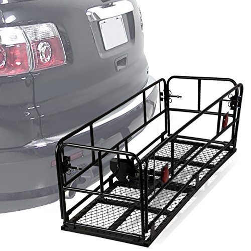 6 Fold+Up+Basket+Luggage+Carrier+Powdered