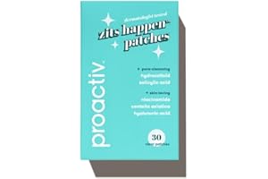 Proactiv Zits Happen® Hydrocolloid Acne Patches- Pimple Patches for Face and Back Acne with Pore Cleansing Salicylic Acid- 30 Count