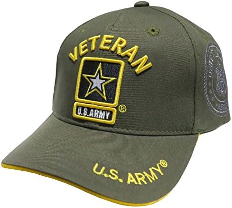 JM WARRIORS Officially Licensed Embroidered US Military Baseball Cap Hat