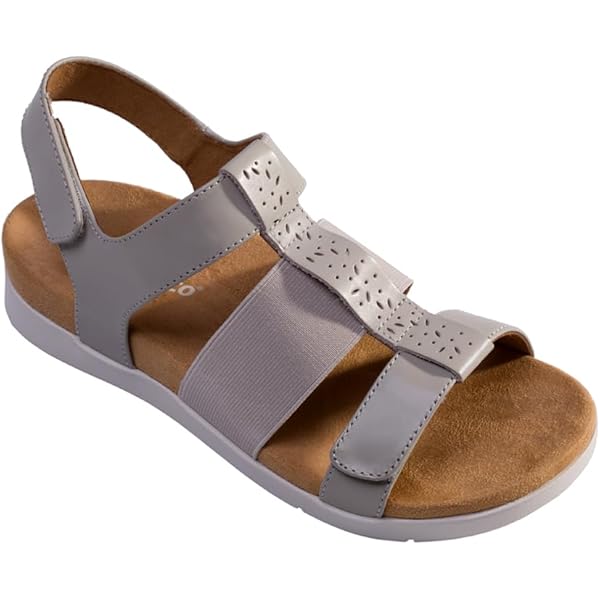 Amazon.com | Sam Edelman Women's Gala Soft Silver Leather 6.5 Wide