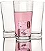 Circleware Theory Drinking Glasses, Set of 4, 17 oz, Clear, 4 pc Theory1