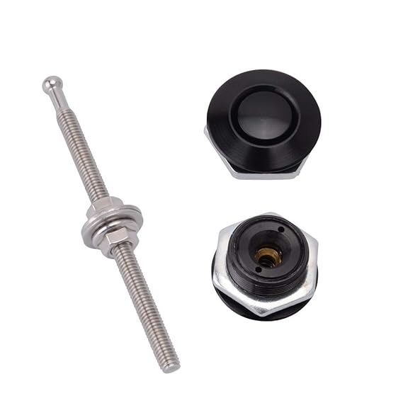 Buy Generic Universal Aluminum Engine Lock Car Quick Pins Push Button