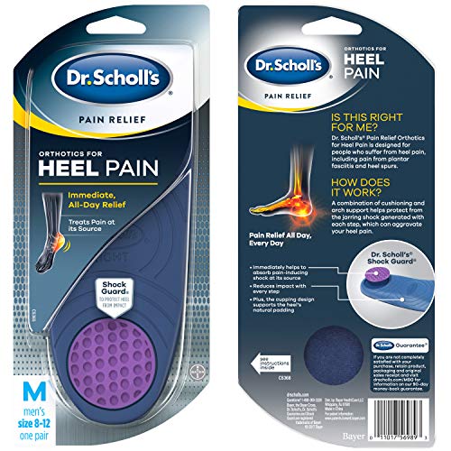 Dr. Scholl's HEEL Pain Relief Orthotics // Clinically Proven to Relieve Plantar Fasciitis, Heel Spur - //medicalbooks.filipinodoctors.org