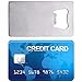 Wekioger Credit Card Bottle Opener for Your Wallet, 6 Packs