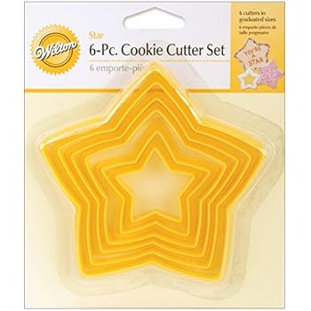 Wilton Set of 6 Nesting Star Cutters