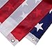 G128 - U.S. Polyester US Flag 3x5 Ft Printed Stars and Stripes Brass Grommets 150D Quality Polyester American Flag Indoor/Outdoor - Much Thicker and More Durable than 100D and 75D Polyester