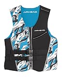 AIRHEAD CAMO COOL Men's Kwik-Dry Neolite Flex Vest, Blue