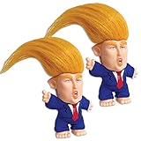 2 Collectible President Donald Trump Troll Dolls